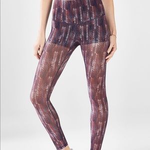 NWT High-Waisted PureLuxe Mesh Leggings